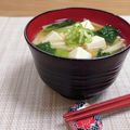 Yukiまむ's cooksnap of when they made 小松菜 えのき 豆腐の味噌汁^^.