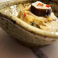 E吉☆'s cooksnap of when they made ナスと玉ねぎの豆乳甘辛煮.