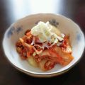 やなぎだまこ's cooksnap of when they made 納豆と蒸し玉ねぎのキムチ和え.