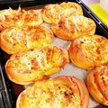 だいきち母's cooksnap of when they made 低糖質＊オーツブランベーコンチーズパン.