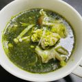 J_son's cooksnap of when they made *きのこと鶏の海苔ノリスープ*.