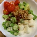 ポメちょん's cooksnap of when they made ながいものねばねばサラダ.