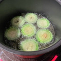 クックLHI0ER☆'s cooksnap of when they made ゴーヤ種ごと素揚げ！.