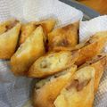 ズッキーーニ's cooksnap of when they made 簡単ポテトとウインナーとチーズの春巻き☆.