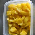 Firanzea's cooksnap of when they made 絶品デザート パイナップルのバニラマリネ.