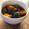 YASETAI's cooksnap of when they made かぼちゃの甘煮.