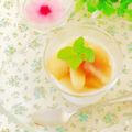 hikarin♪'s cooksnap of when they made みりんで桃のコンポート♬オレンジも♬.