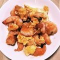 カプチーナ！'s cooksnap of when they made 絶品！！☆ふんわり卵のエビチリ☆.