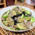 料理男子部🍻's cooksnap of when they made ナスとチンゲン菜のオイスター炒め.