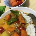クックBLTENE☆'s cooksnap of when they made 豚肉と野菜のカレー煮込み.