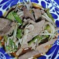cyobindish's cooksnap of when they made レバー&豆モヤシ炒め♪.