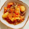 rih0pi's cooksnap of when they made 夏にぴったり旨味たっぷり★トマト肉じゃが.