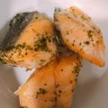 クックS5N2AF☆'s cooksnap of when they made 離乳食★鮭の青のりムニエル(手づかみ).