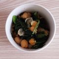 アクセル☆'s cooksnap of when they made ほうれん草とひよこ豆のソテー.