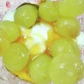 在宅勤務のおじさん's cooksnap of when they made ぶどう(ピオーネ)の綺麗な皮のむき方★.