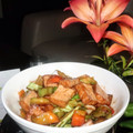 ladyoscar's cooksnap of when they made ピーマンと厚揚げのオイスター炒め.