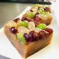 ♡マッキークッキング's cooksnap of when they made 甘納豆のかんたん黒糖水無月.
