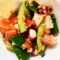 ˚✧₊⁎ゆう˚✧₊⁎'s cooksnap of when they made 夏野菜とタコの中華マリネ.