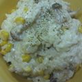 ぱにぱる's cooksnap of when they made きのこのコンソメ♪クリームリゾット.