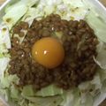 かおり♡♡♡'s cooksnap of when they made キャベツ納豆.