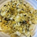 さおりん's cooksnap of when they made 鮭とワカメのパラパラ炒飯.