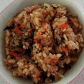 なち時雨＠'s cooksnap of when they made ひじきと挽肉炊き込みご飯.