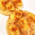 そらいろ猫's cooksnap of when they made バナナとイングリッシュマフィンで朝ごはん.