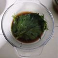 マリ丼's cooksnap of when they made 大葉 しそのナムル漬け.