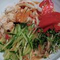 ちーちゃん★ママ's cooksnap of when they made ピリ辛が最高♡棒棒鶏風そうめん.