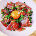 かわゆう1211's cooksnap of when they made 簡単！焼き肉のたれdeマグロのユッケ風♪.