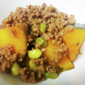 しろねこにやん's cooksnap of when they made 簡単甘さ黄金比！かぼちゃと豚そぼろの煮物.