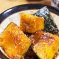 kurozata's cooksnap of when they made 揚げかぼちゃのごま和え.