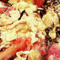 thian's cooksnap of when they made 簡単！トマトと卵ときくらげの中華炒め.