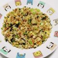 もぐ・ω・くま's cooksnap of when they made 妊婦さんランチ♪小松菜と納豆のチャーハン.