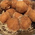 machapoco's cooksnap of when they made 低糖質おからドーナツ(サイリウム入り).