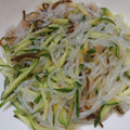 ナーちゃん's cooksnap of when they made しらたきときゅうりの梅和え.