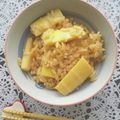 ＨＯ☆ＭＩ's cooksnap of when they made たけのこごはん.