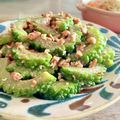 ばぢこ's cooksnap of when they made ゴーヤのくるみ味噌和え.