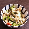 initiation's cooksnap of when they made 長芋オクラトマトのネバネバサラダ.