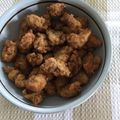 yoken201's cooksnap of when they made おからパウダーで味付きチキンナゲット.