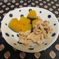 龍青空ママ's cooksnap of when they made 豚肉とかぼちゃの甘辛煮♥.