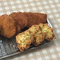 もこもこねね's cooksnap of when they made 揚げ物後の残った小麦粉などでナゲット風.