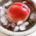 mayurich's cooksnap of when they made 母直伝☆桃の皮のキレイな剥き方.