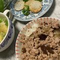 クック53M3JW☆'s cooksnap of when they made 我が家の丼　なすとひき肉のルーロー飯.
