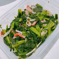 つぼ⋆꙳'s cooksnap of when they made m病みつき！ほうれん草とカニカマの炒め物.