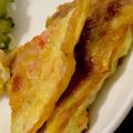 MULA's cooksnap of when they made ゴーヤの”わた”でお好み焼き.