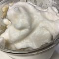 葉月優希's cooksnap of when they made 卵白消費☆もこもこカフェラテ.