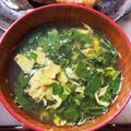 HM0335TMGO's cooksnap of when they made モロヘイヤと卵のスープ.