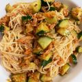 ひろ0922's cooksnap of when they made 絶品☘️食べるラー油＆塩麹de冷やし素麺.
