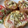 レディー・ババア's cooksnap of when they made ベーコン&チーズのバジルバゲット.